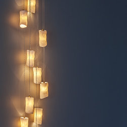 Wall Amorfic Porcelain - Wall Sconces