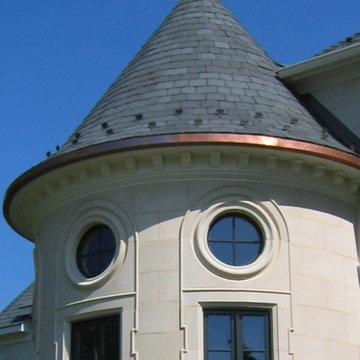 Limestone Clad Turret