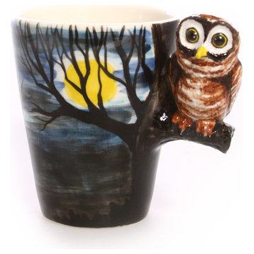 Owl 3D Ceramic Mug