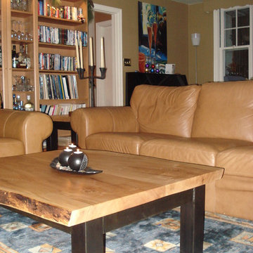 Maple Live Edge Coffee Table