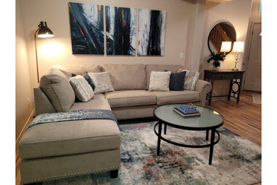 Home design - transitional home design idea in Denver