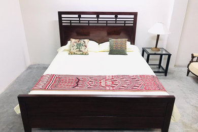 Bedroom - modern bedroom idea in Other
