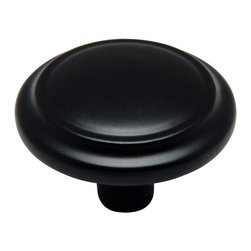 Cosmas - Cosmas 799FB Flat Black Cabinet Knob - Cabinet And Drawer Knobs