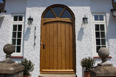 Solid English Oak Handmade Bespoke Door & Frame