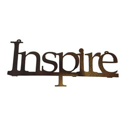Inspire Metal Wall Decor 3D - Wall Decals