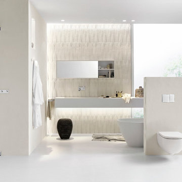 Textured Tile Geberit Bathroom