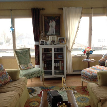 New hardwood floors for the kitchen and living room