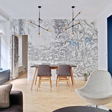 A Paris, un appartement haute couture inspiré de l’hôtellerie de luxe