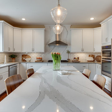 Contemporary Kitchen Remodel Gainesville, VA