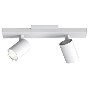 Astro Ascoli Twin, Dimmable Indoor Spotlight (Textured White)