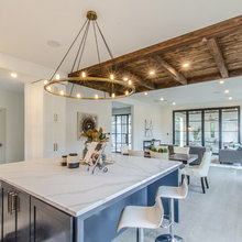 Grey kitchen cabinets