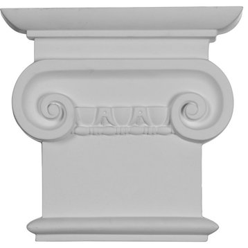 Classic Ionic Capital (Fits Pilasters up to 5 3/4"Wx5/8"D), 8 1/4"Wx7 7/8"H