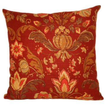 Leiston Square 90/10 Duck Insert Throw Pillow With Cover, 20X20