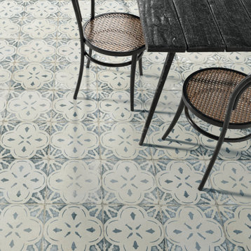 Kings Aurora Blue Ceramic Floor and Wall Tile