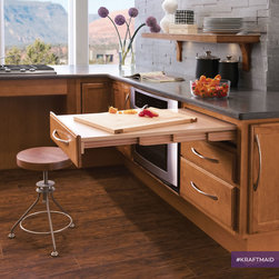 Passport Base Pull-Out Table - Kitchen Cabinetry
