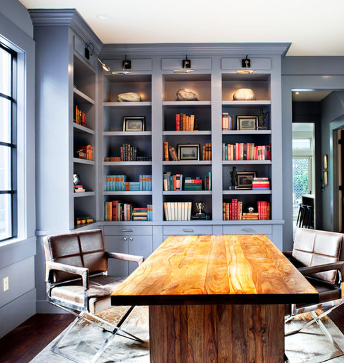 Best Transitional Home Office Design Ideas & Remodel Pictures Houzz