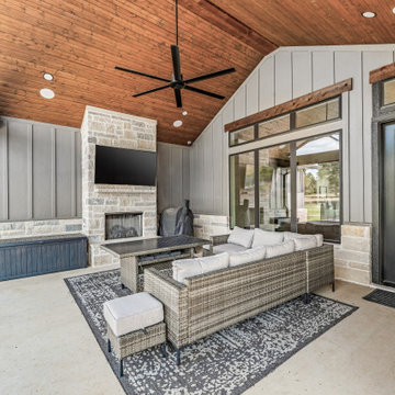 Rear Patio