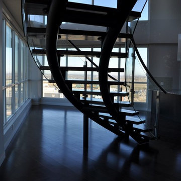 Double Tube Curve with Glass