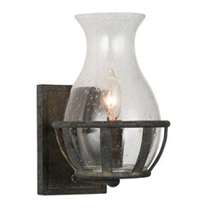 Imperial 1-Light Wall Sconce, Antique Black