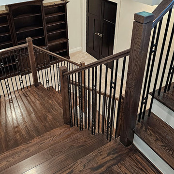 Project #109 | U-Shaped Stairs in Countryside Retreat