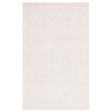 Safavieh Couture Natura Collection NAT220 Rug, Ivory, 4'x6'