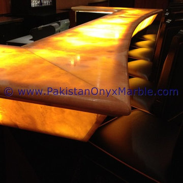 backlit onyx contertops backlighting onyx bars recepition Countertops