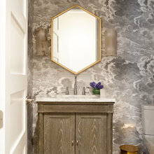 Bathroom wallpaper