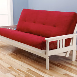 Monterey Antique White Futon Frame - Futon Frames