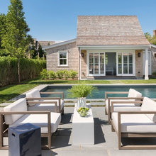 Concrete paver patio