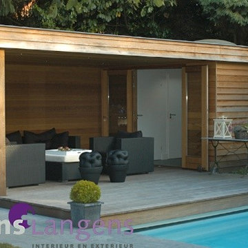Poolhouse Wester Red Cedar