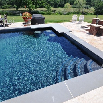 Complete Backyard Designed in East Islip NY
