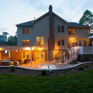 Design Builders deck and patio contractor in Clifton, Fairfax County VA