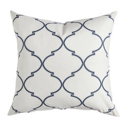 Cailtin Wilson Navy Souk Pillow - Decorative Pillows