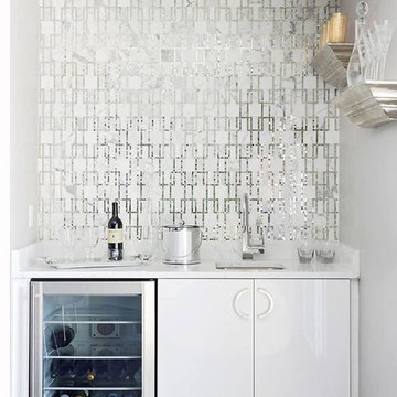 Mad For Mirrored Tile