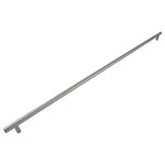 Laurey - Melrose Stainless Steel T-Bar Pull - 672mm - 28 3/4" Overall - Laurey is todays top brand of Decorative and Functional Cabinet Hardware!  Make your home sparkle with our Decorative Knobs and Pulls, or fix up your cabinets with our Functional Hardware!  Cabinets feel better when Laurey's on them!