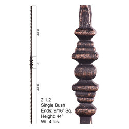 Mediterranean Wrought Iron Balusters - Products