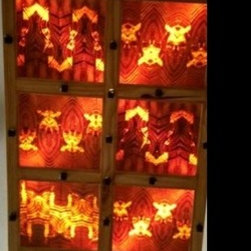 Pine Wood Art - Novelty Lights