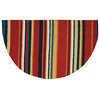 Everywhere Stripe Accent Rug, Multicolor, 1'7"x2'8"