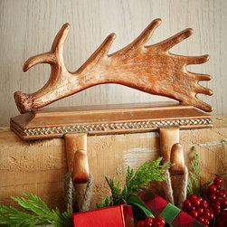 Aspen Fantasy Christmas Stocking Hook from Horchow.com - Christmas Stockings And Holders