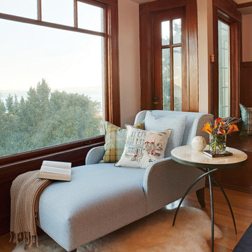 Custom furniture chaise | Kimball Starr Interior Design