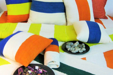BED AND PILLOWS