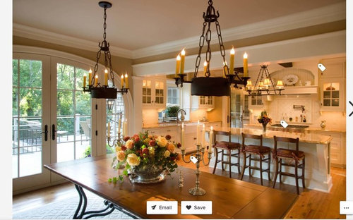 Dining Header Design header or no header between kitchen/dining | Houzz Forum