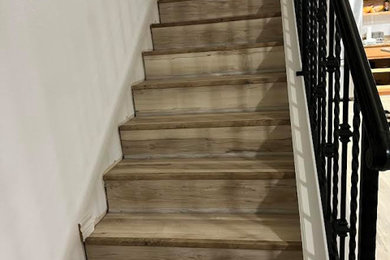 Inspiration for a staircase remodel in Austin