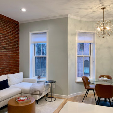 650 ft.² mid century modern South End condo
