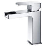 Isenberg - Isenberg 196.1000CF - Single Hole Cascade Flow Waterfall Bathroom Faucet - **Please refer to Detail Product Dimensions sheet for product dimensions**
