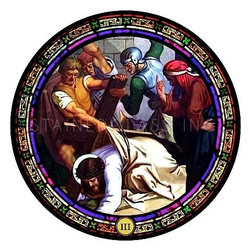 Panel#10020 / Station 3: Jesus Falls the First Time - Windows And Doors
