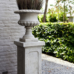AuthenTEAK Lightweight Fiberglass Planters - Outdoor Pots And Planters