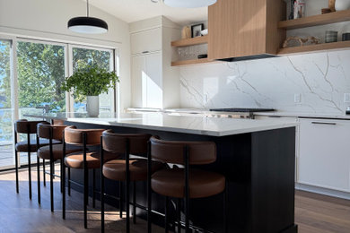 Example of a kitchen design in Minneapolis