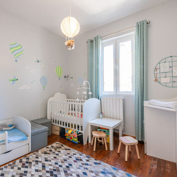 Aménagement d'un appartement familial et rénovation de la salle d'eau