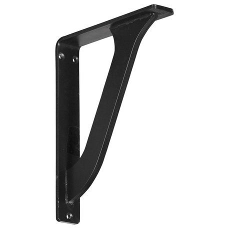 Oxford Wrought Iron Bracket, Single Center Brace, 1 1/2"Wx7 1/2"Dx10"H, Single